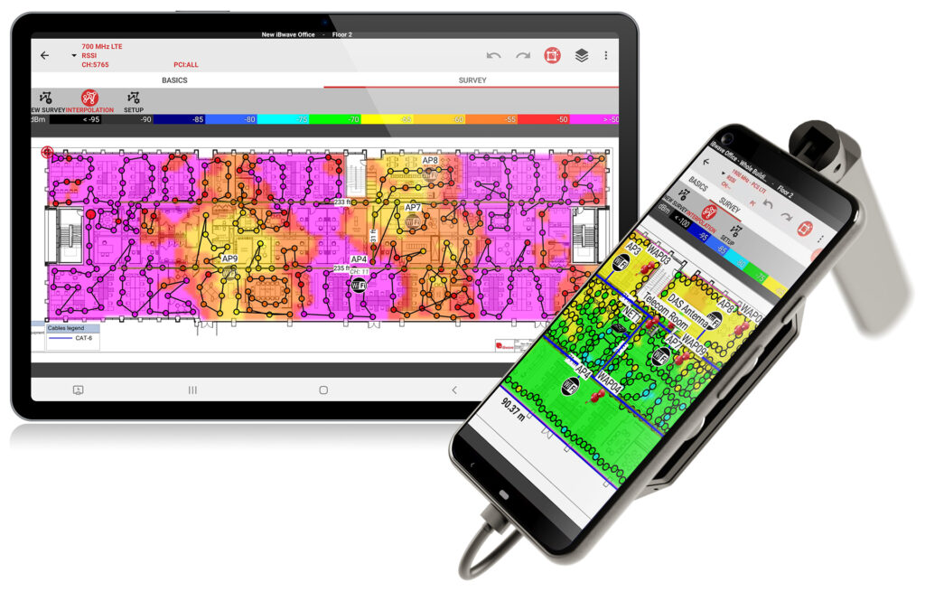 iBwave Mobile Survey with Epiq PRiSM scanner