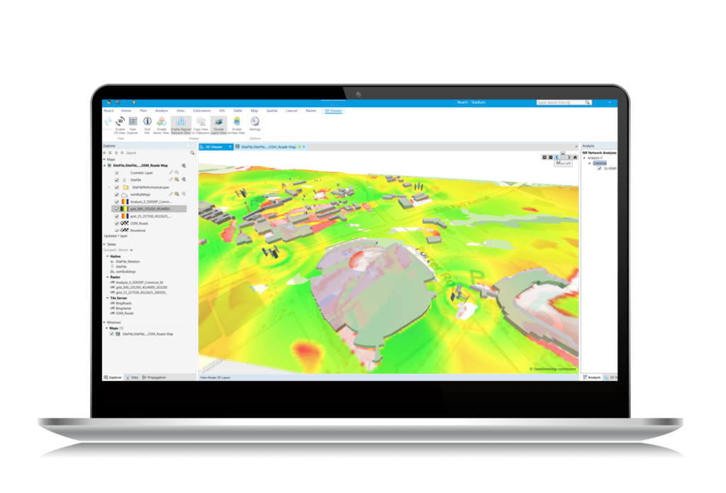 iBwave Reach - Sotware for Designing and planning outdoor campus networks