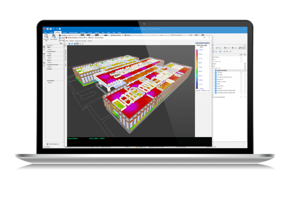 iBwave Private Networks - Software for Designing High Performance Private LTE, 5G & Wi-Fi networks