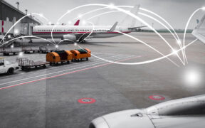 private networks in aviation, airplanes connected by networks